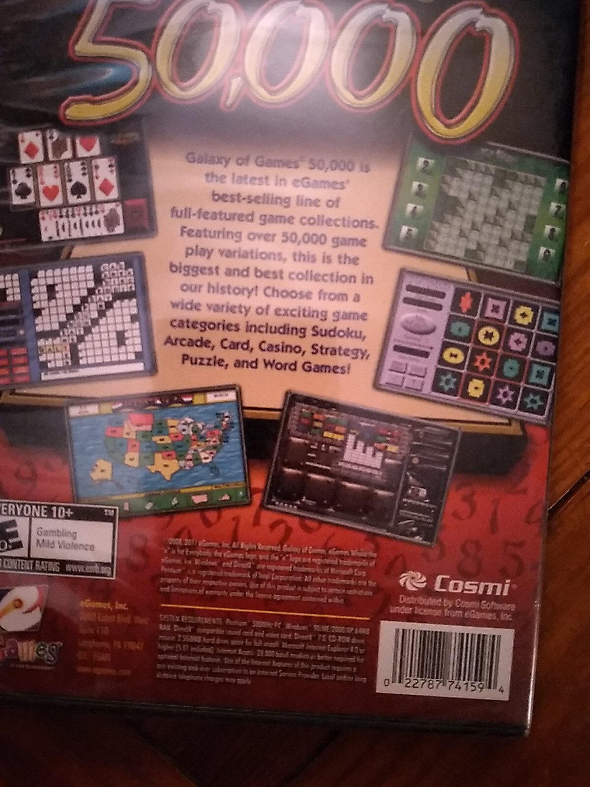 Galaxy of Games Over 50,000 (PC) 2011 – Brand New