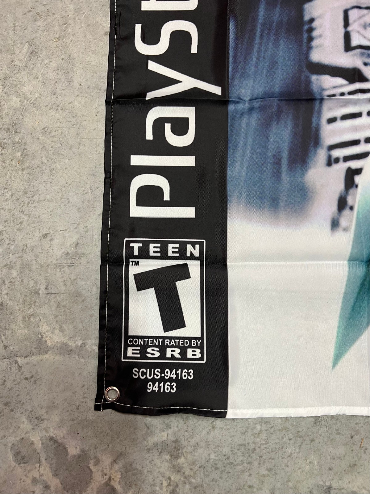 Final Fantasy VII 7 Custom Wall Flag Banner Tapestry 3 x 3 Ft, PS1