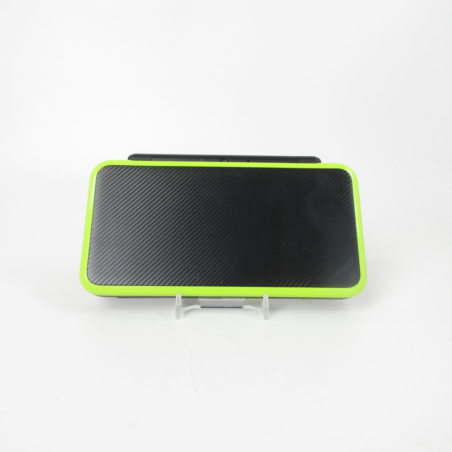 【Very Good】Nintendo New 2DS LL XL Black x Lime Console ONLY Japanese Ver. #Arr04