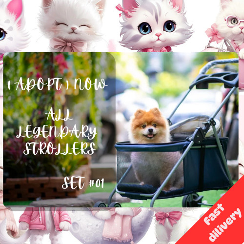 adopt Today Popular stroller Collectible Trading Items legendary