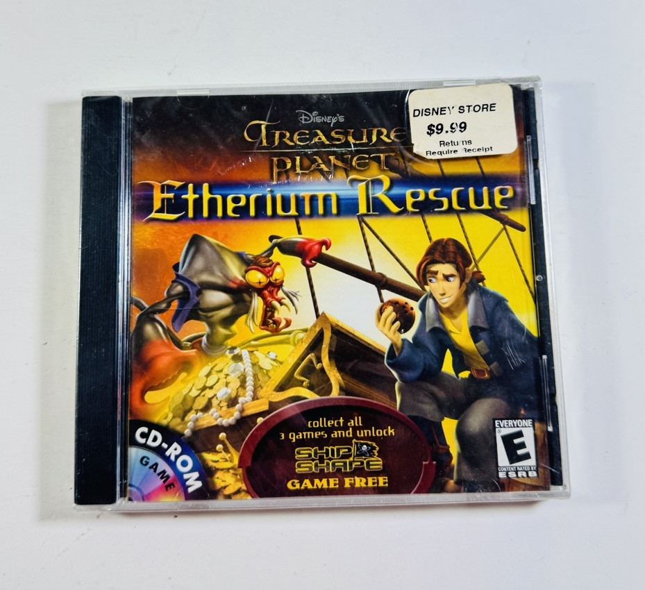 Disney’s Treasure Planet: Etherium Rescue (Windows/Mac, 2002) New ML367