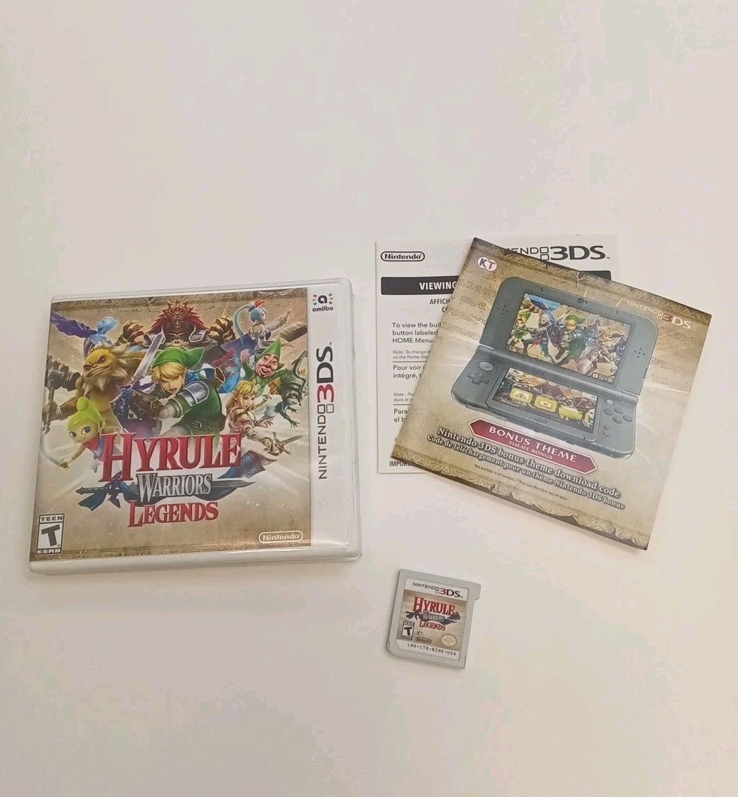 Hyrule Warriors Legends (Nintendo 3DS, 2016) CIB – Tested