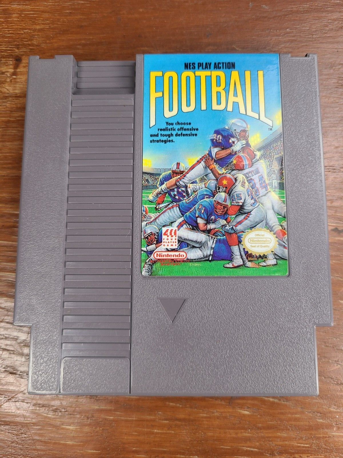 NES Play Action Football (Nintendo NES, 1990) Cartridge Only Tested + Working