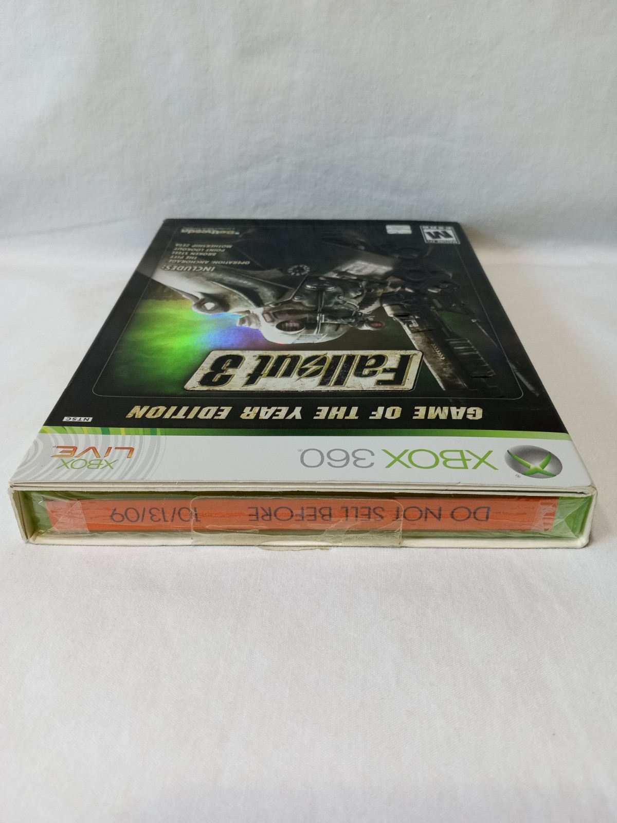 Fallout 3 Game Of The Year Edition W/ Slipcover Xbox 360 Brand New Sealed