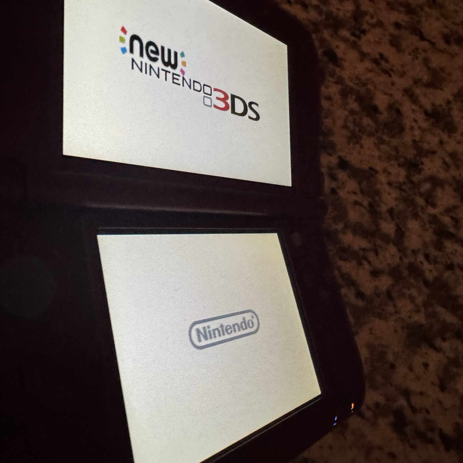 Double IPS New Nintendo 3DSLL W/ Loopy Capture Card, Metallic Red & Metal Shell