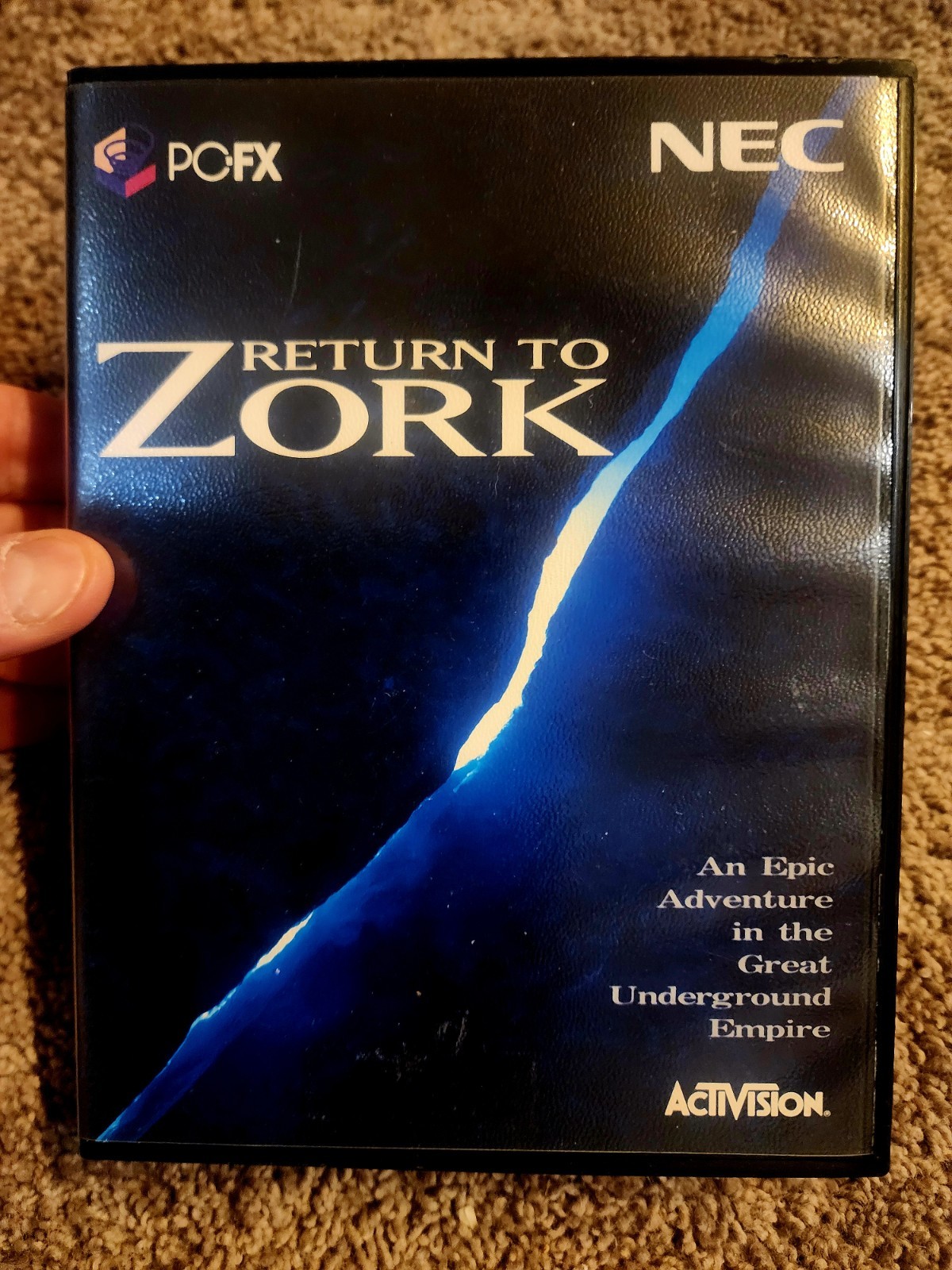 NEC PC-FX Return to ZORK CIB 100% Rating – You WILL be PLEASED!