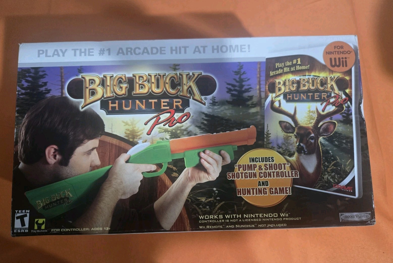 Big Buck Hunter Pro – Nintendo Wii Gun & Video Game NEW in Sealed Box