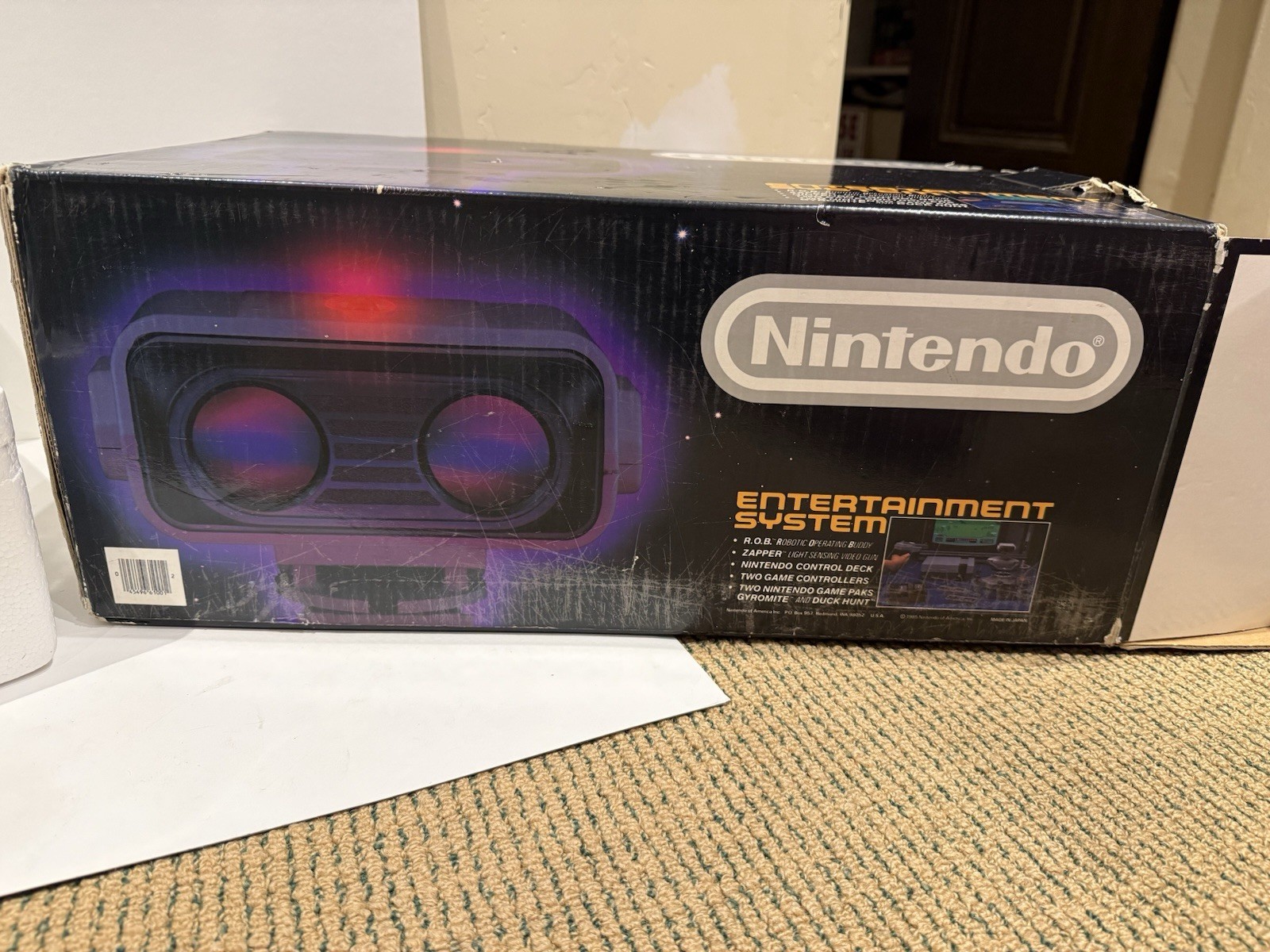 Nintendo NES Test Market Deluxe Set 100% Complete, Matte Sticker Games, Warranty