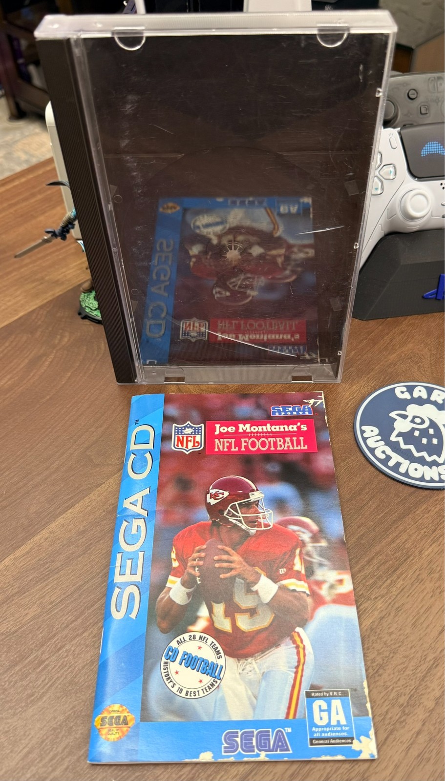 Joe Montana’s NFL Football – Sega CD – Blank Reg Card – Cleaned & FAST SHIP!