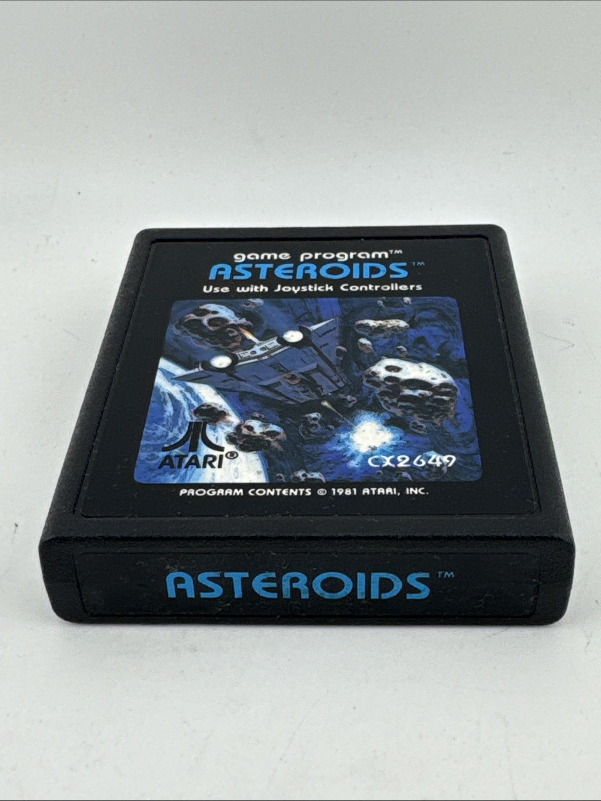 Asteroids Atari 2600 Game Cartridge 1981 Vintage Video Game Untested Cx2649