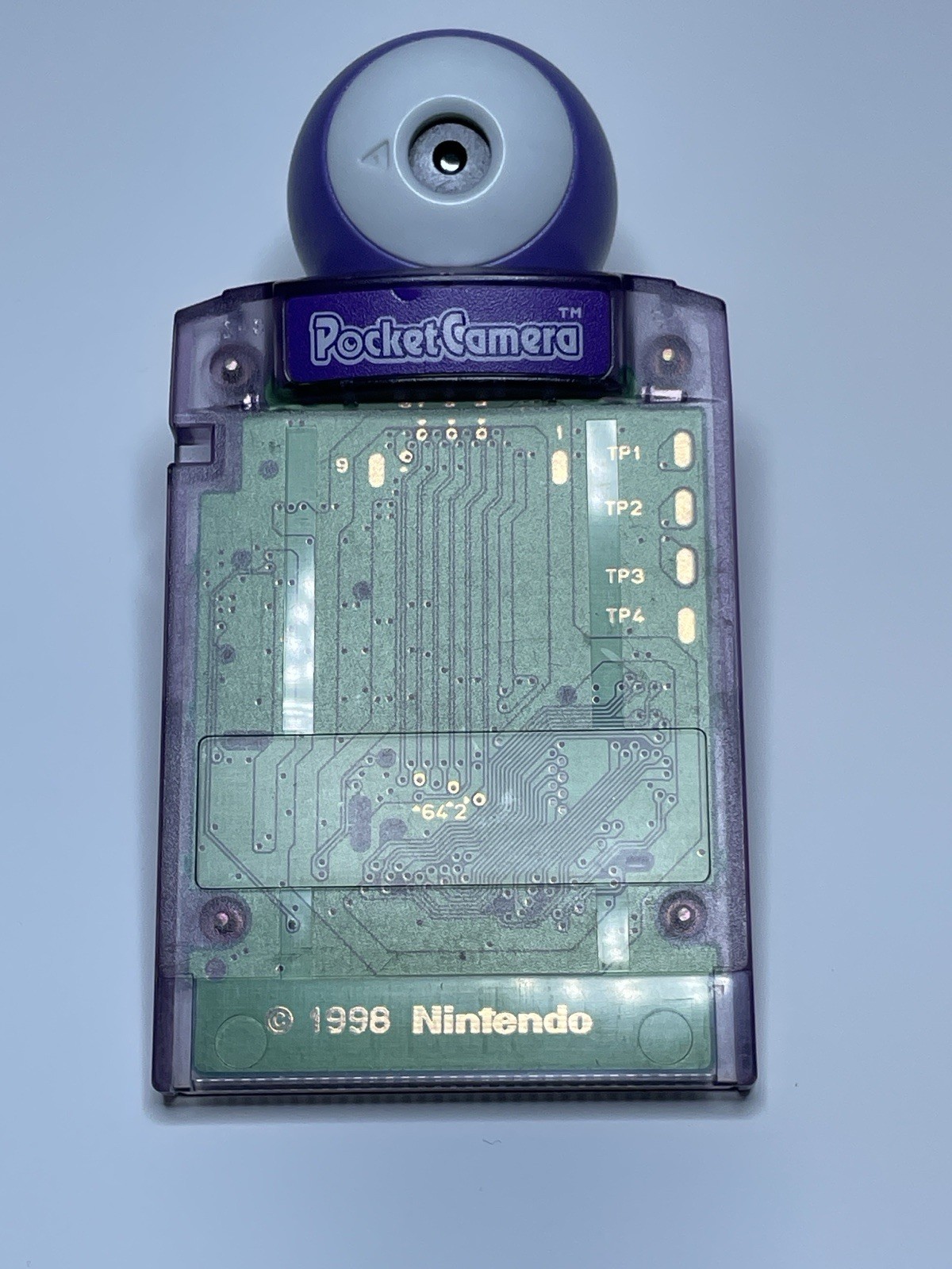 Gameboy Pocket Camera Clear Atomic Purple MGB-006 Nintendo Japan Import TESTED