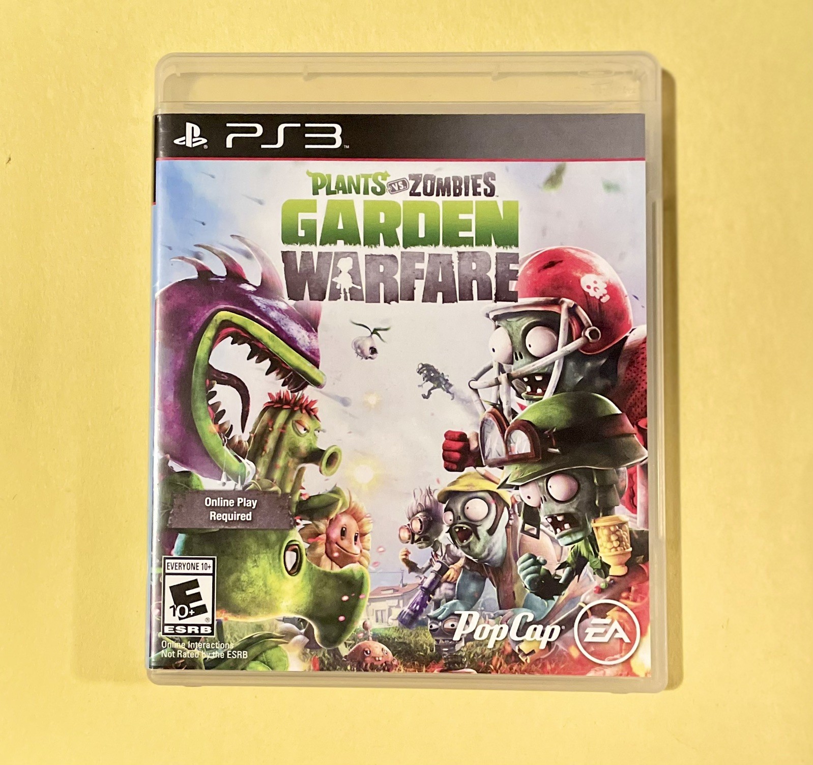 Plants vs. Zombies: Garden Warfare (Sony PlayStation 3, 2014) PS3 Tested