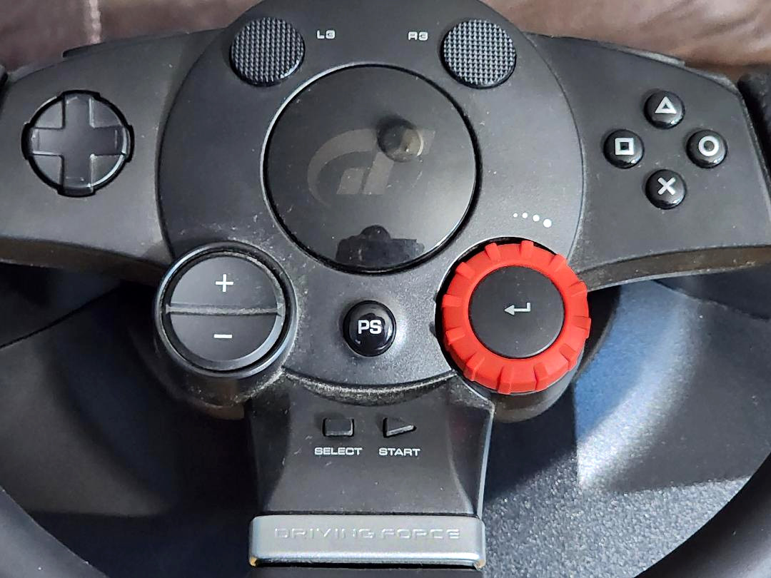 Logitech Driving Force GT racing wheel & Pedal Set, E-X5C19 WORKS