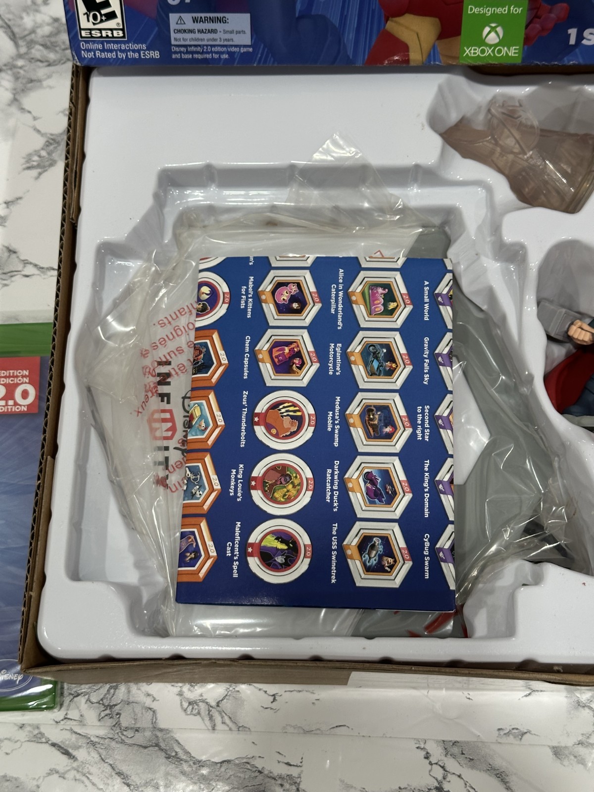 Disney Infinity 2.0 Marvel Super Heroes Starter Pack + Game Xbox One 8038023 NIB