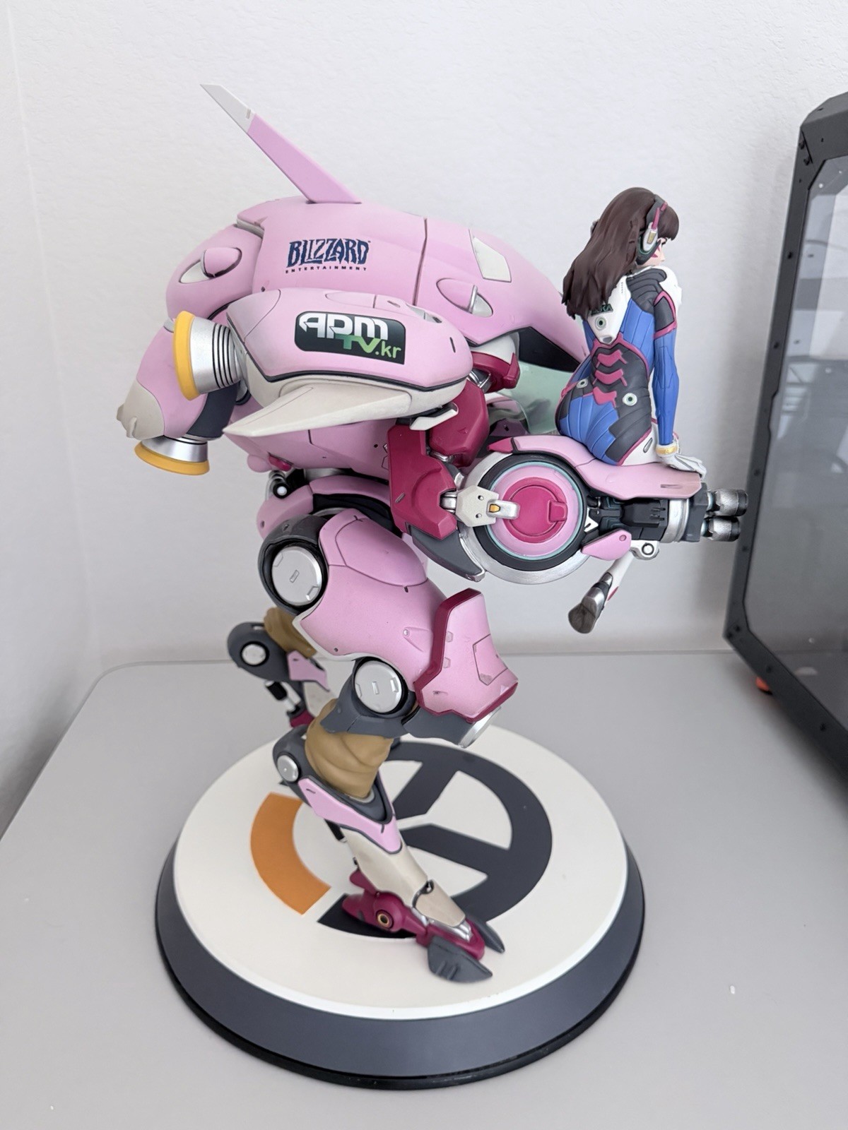 Official Blizzard Overwatch 2017 D.VA 1/6 Scale MEKA Statue Figure W/ Box