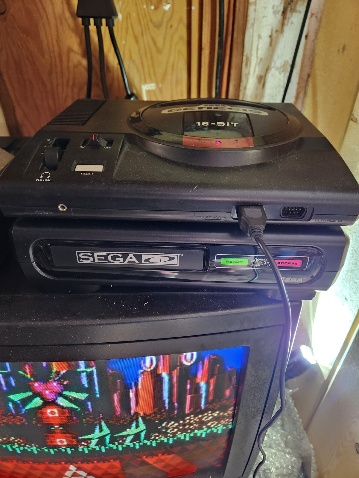 SEGA CD “Front Loading Model 1 Console” COMPLETE in Box! Very RARE! TESTED/XLNT!