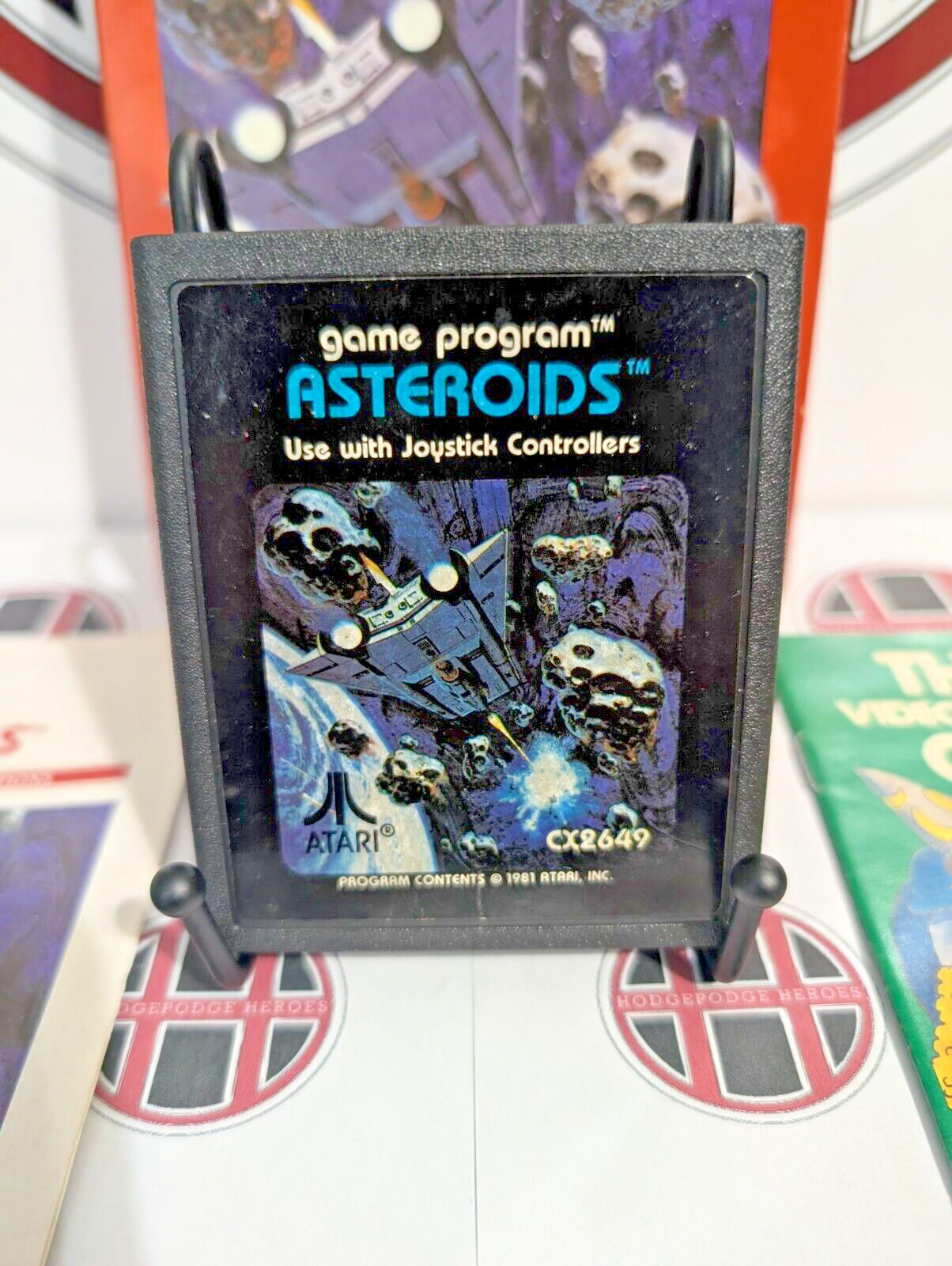 Asteroids – Atari 2600 – CIB – Cleaned/Tested – See Description**