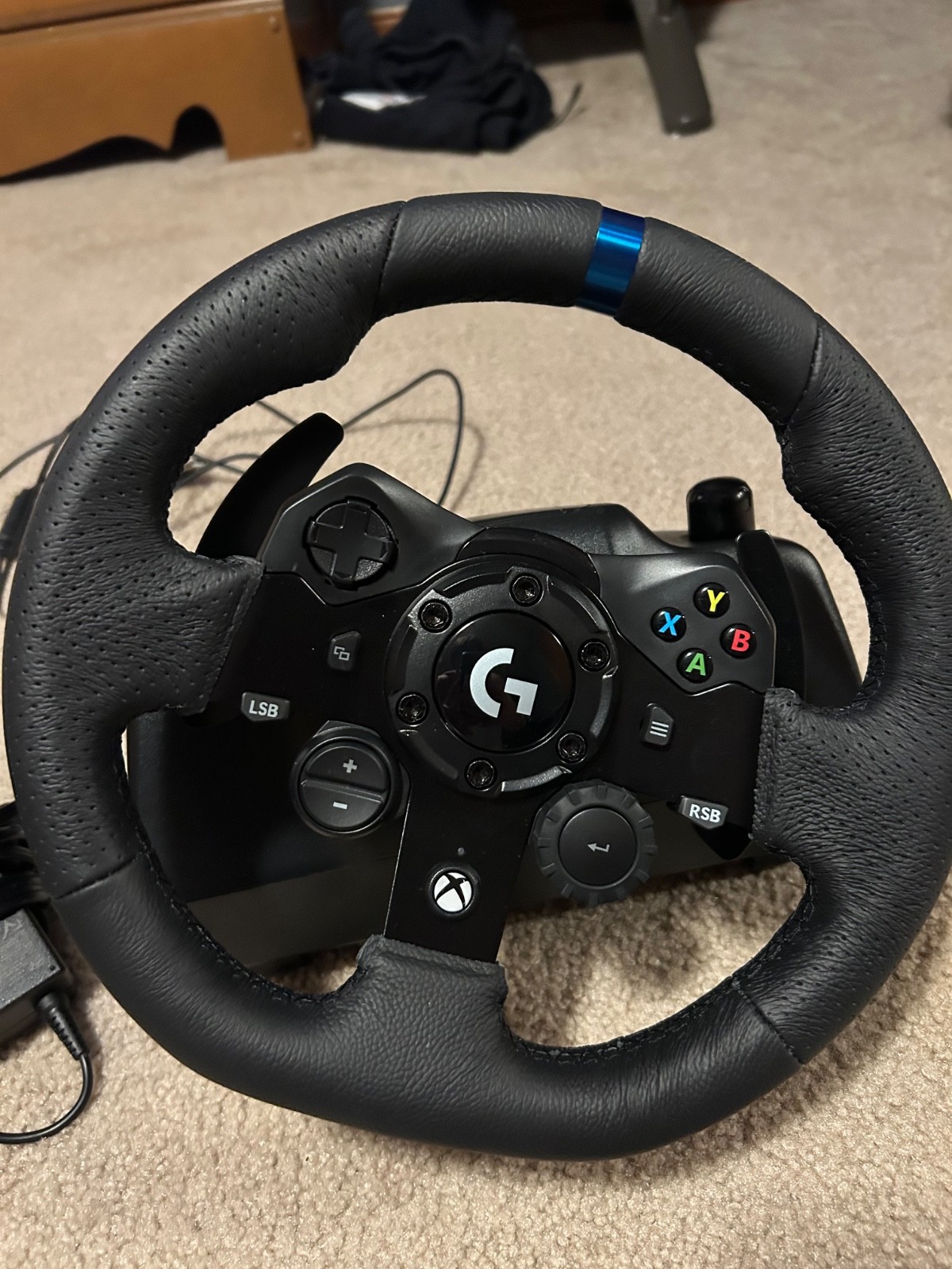 Logitech G923 Racing Wheel for Microsoft Xbox Series X/S – Black