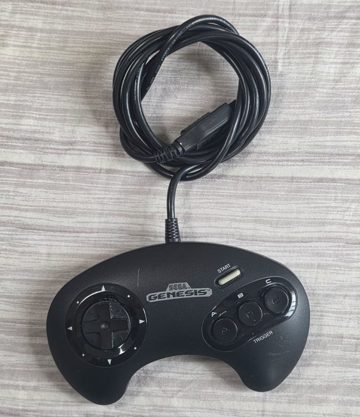 Sega Genesis 16-Bit Console Bundle – 2 Controllers, Games, Cables – Parts/Repair