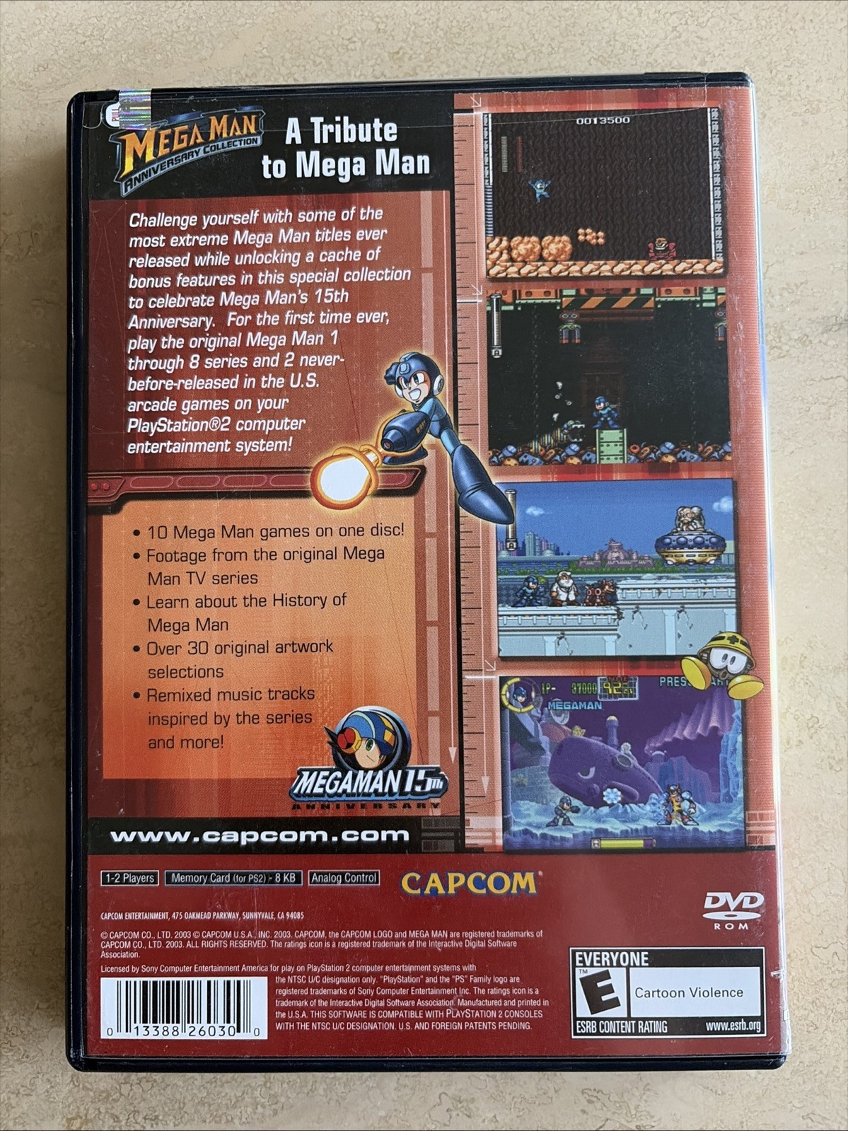 Mega Man Anniversary Collection PS2 PlayStation 2 – CIB MINT!!!