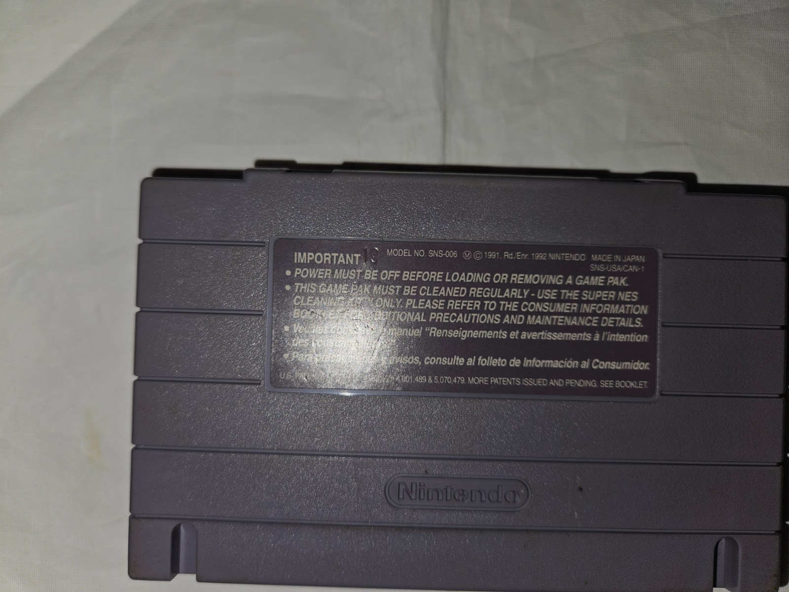 Uncharted Waters New Horizons Authentic SNES Super Nintendo New Battery 1995