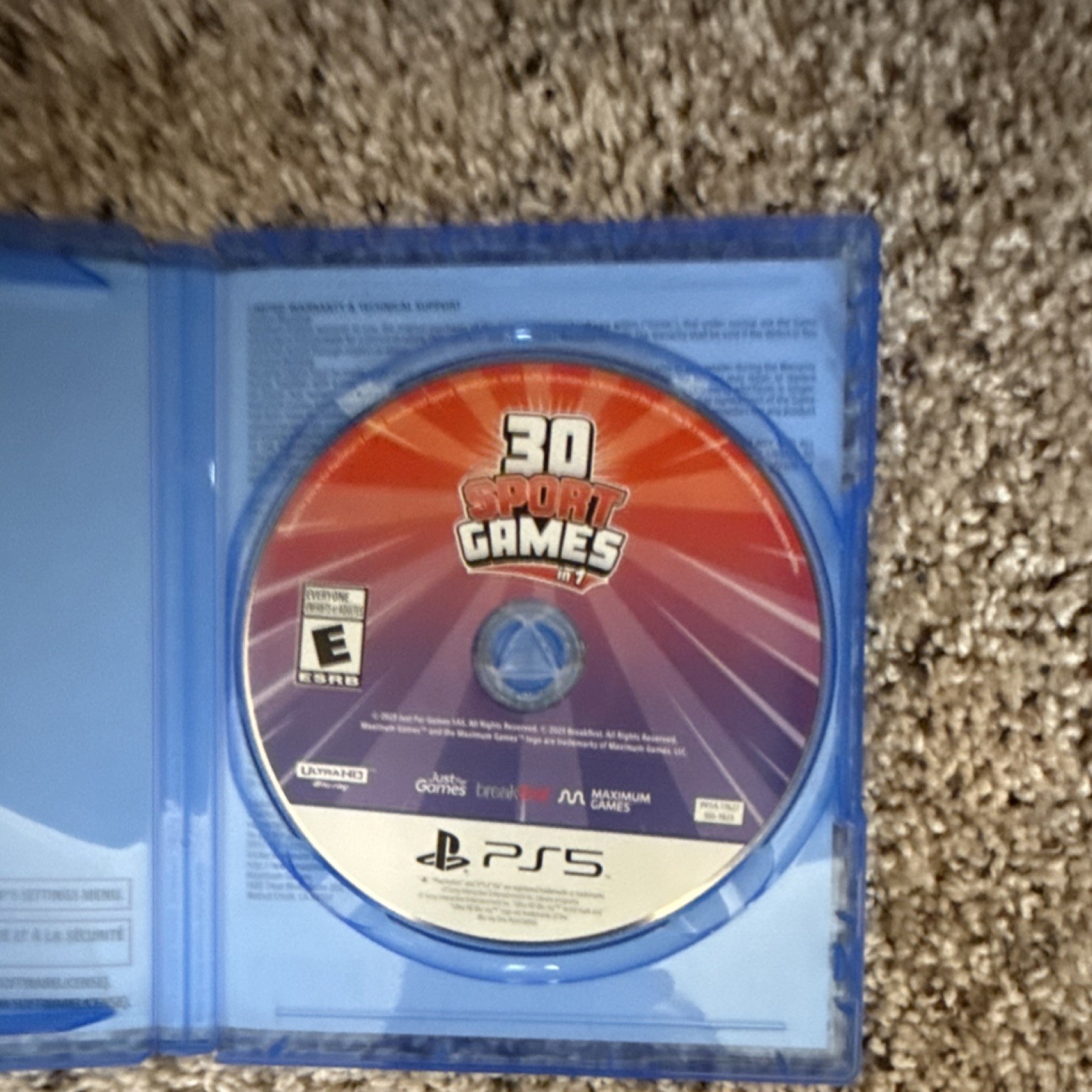 Maximum Games 30 Sport Games in 1 (PS5) E Everyone Multiplayer Party Compilation