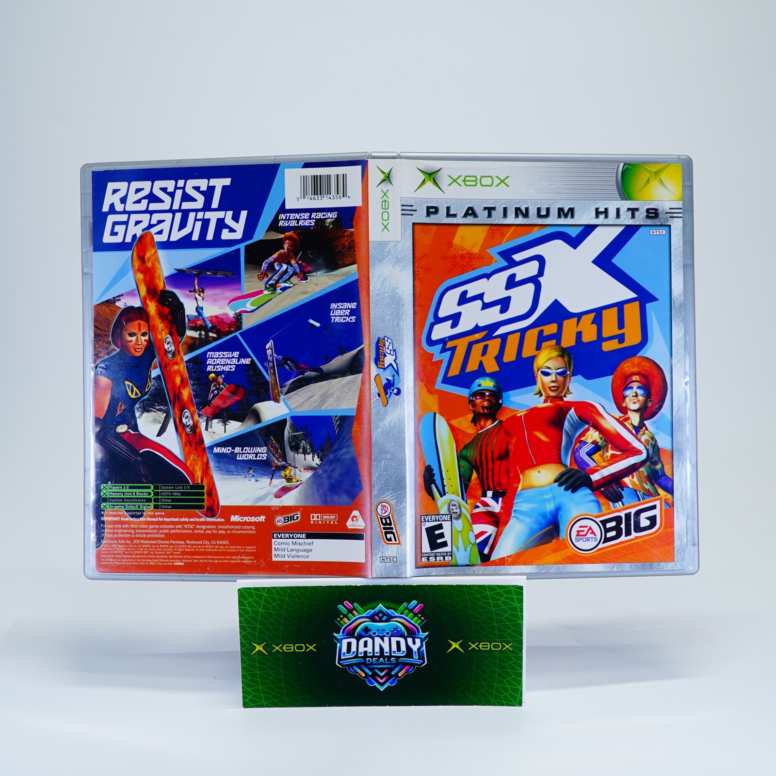 SSX Tricky CIB W/ Manual – Xbox