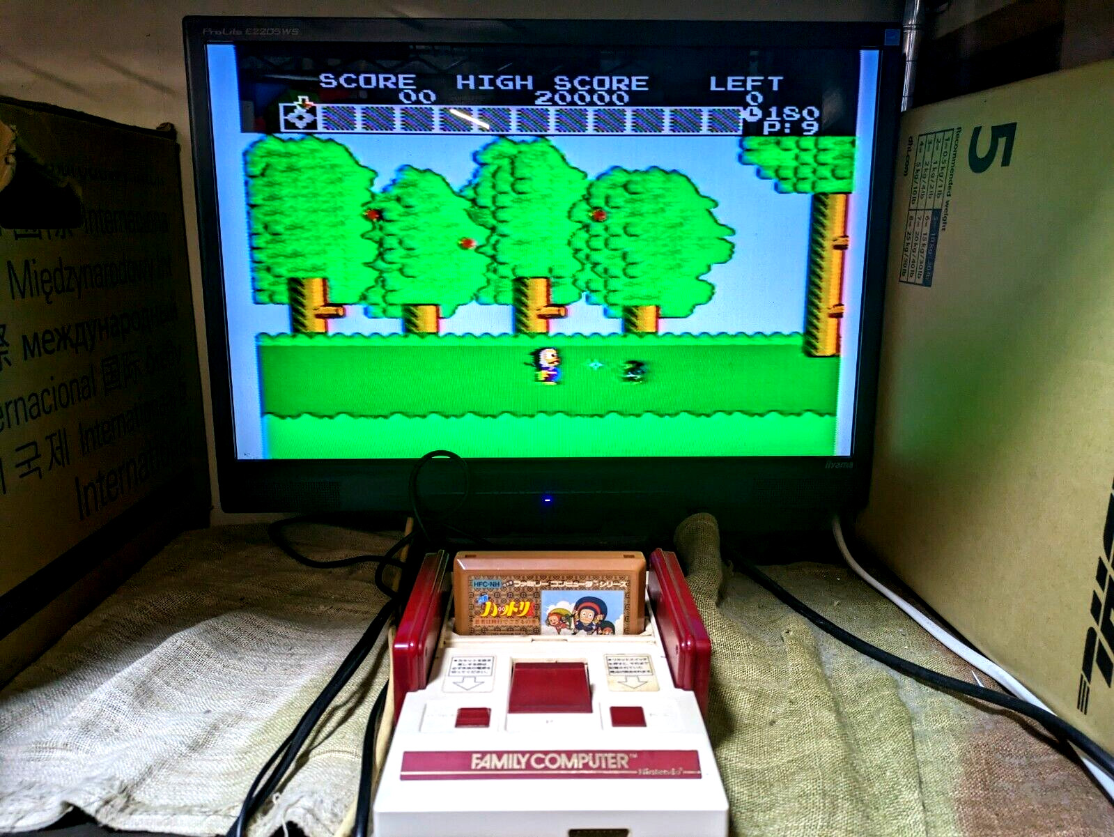 Nintendo Famicom NES Family Computer Game Dust Cover Japan