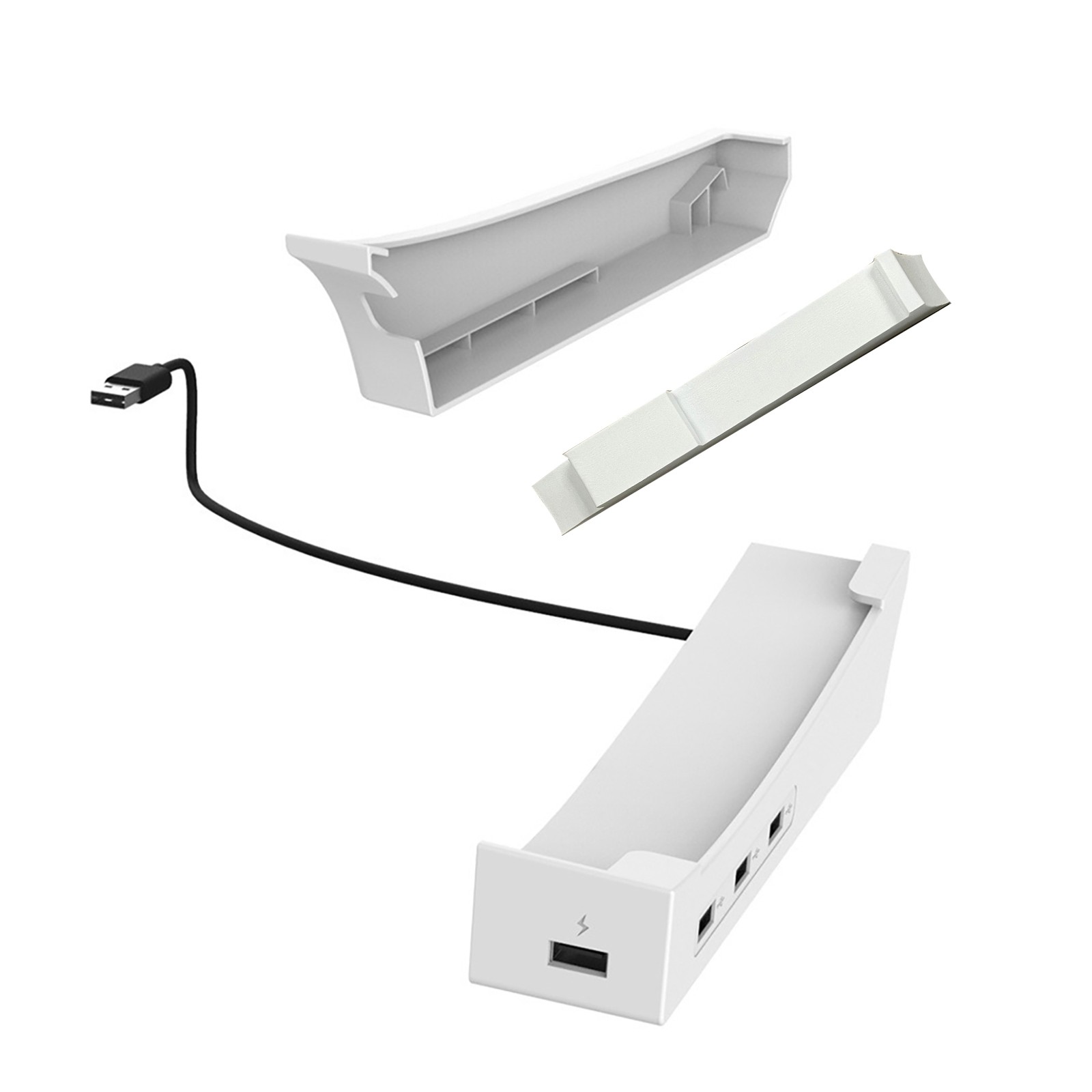 3 USB 2.0 Ports Holder Bracket Durable Replacement Fittings For PS5 Slim Console