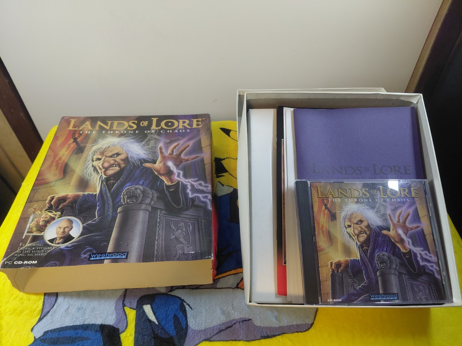 1994 Westwood Studios Lands of Lore Throne of Chaos PC CD-ROM – Big Box – CIB