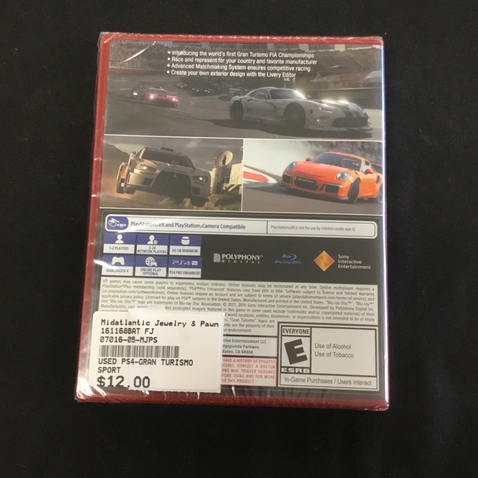 Gran Turismo Sport [ PlayStation Hits ] (PS4) BRAND NEW SEALED 2019