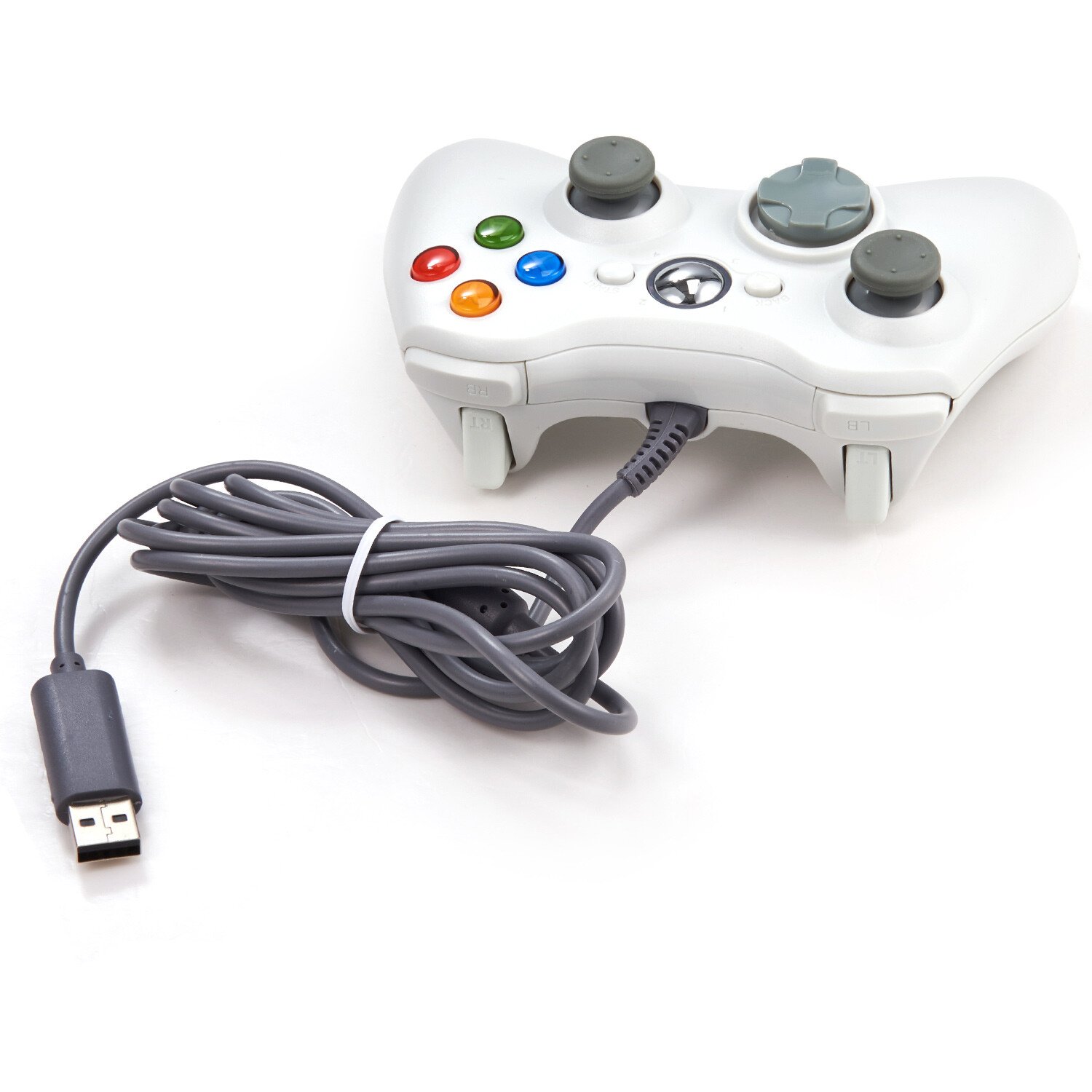 Wired Controller USB For PC for Xbox 360 / 360 Slim Windows 7 8 10 11 Gamepad XP