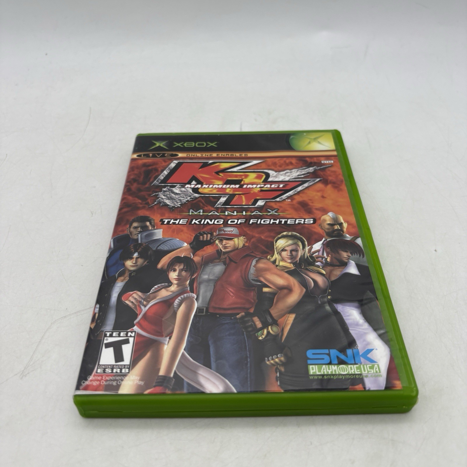 King of Fighters: Maximum Impact Maniax (Microsoft Xbox) Complete w/ Manual CIB