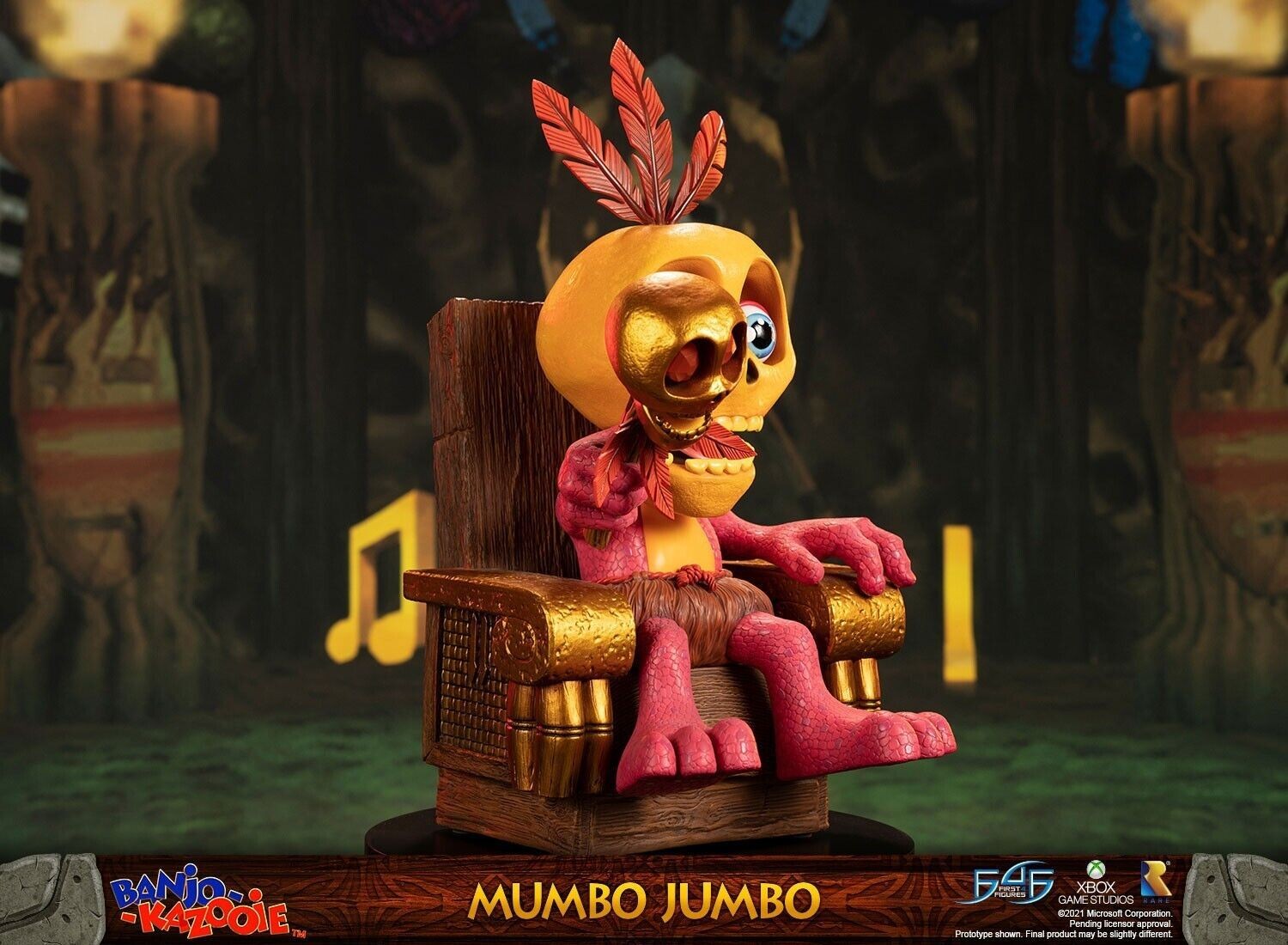 First4Figures Banjo-Kazooie: Mumbo Jumbo Standard Statue Mint in Box
