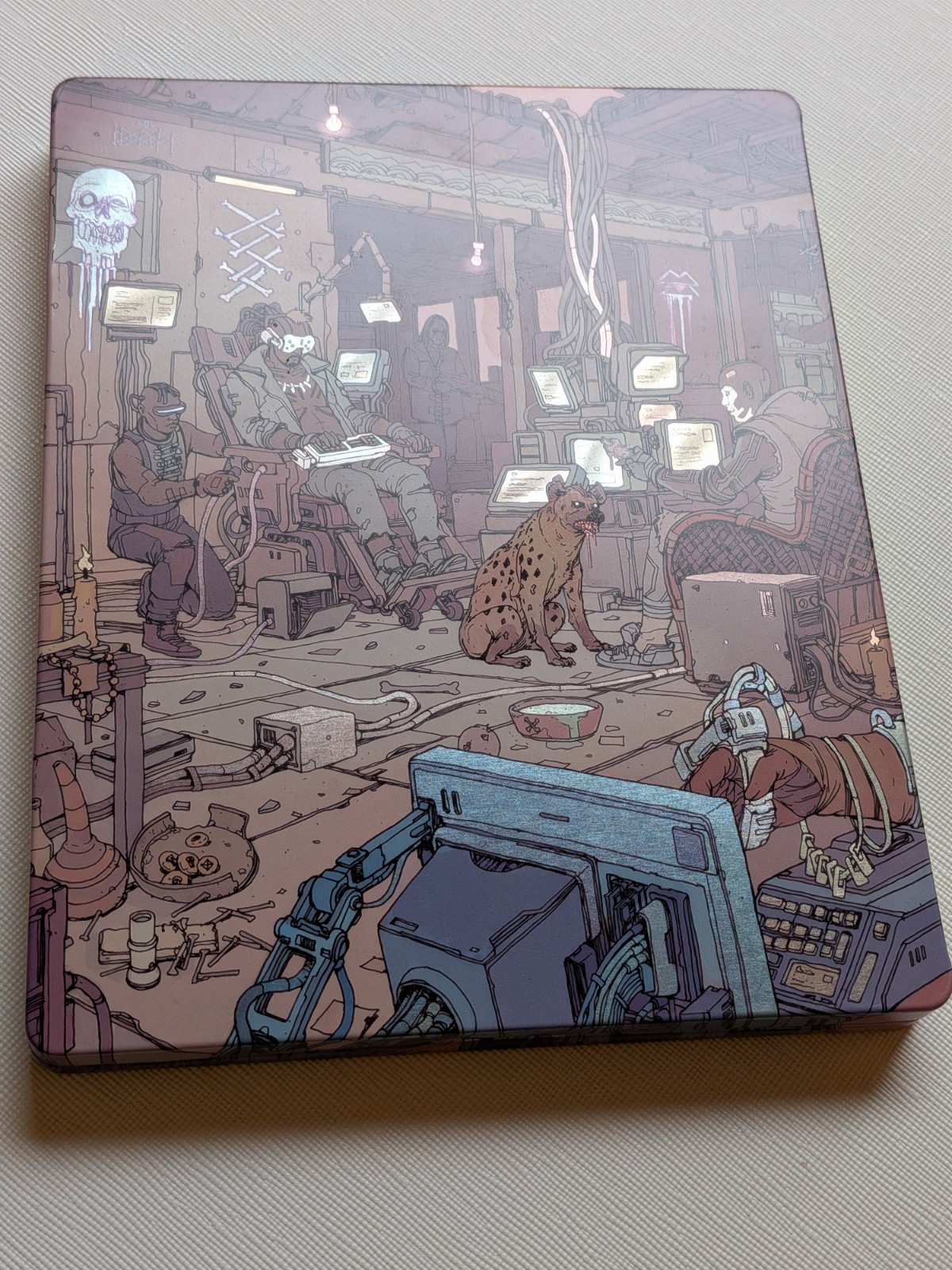 Cyberpunk 2077 Voodoo Boys Steelbook Case PS4 Sony PlayStation *No Game*