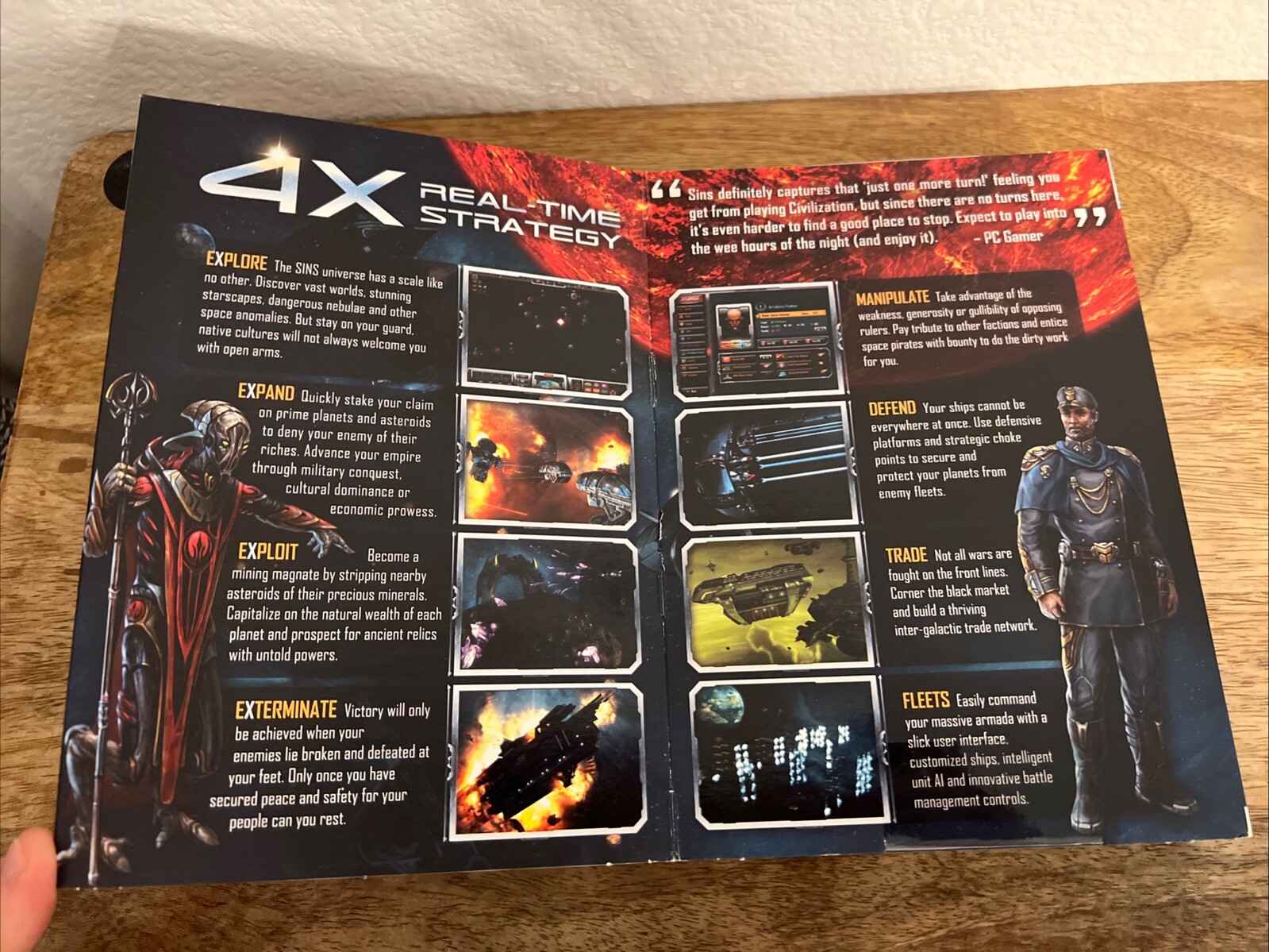 Sins Of A Solar Empire Video Game Pc Cd-ROM T-Teen