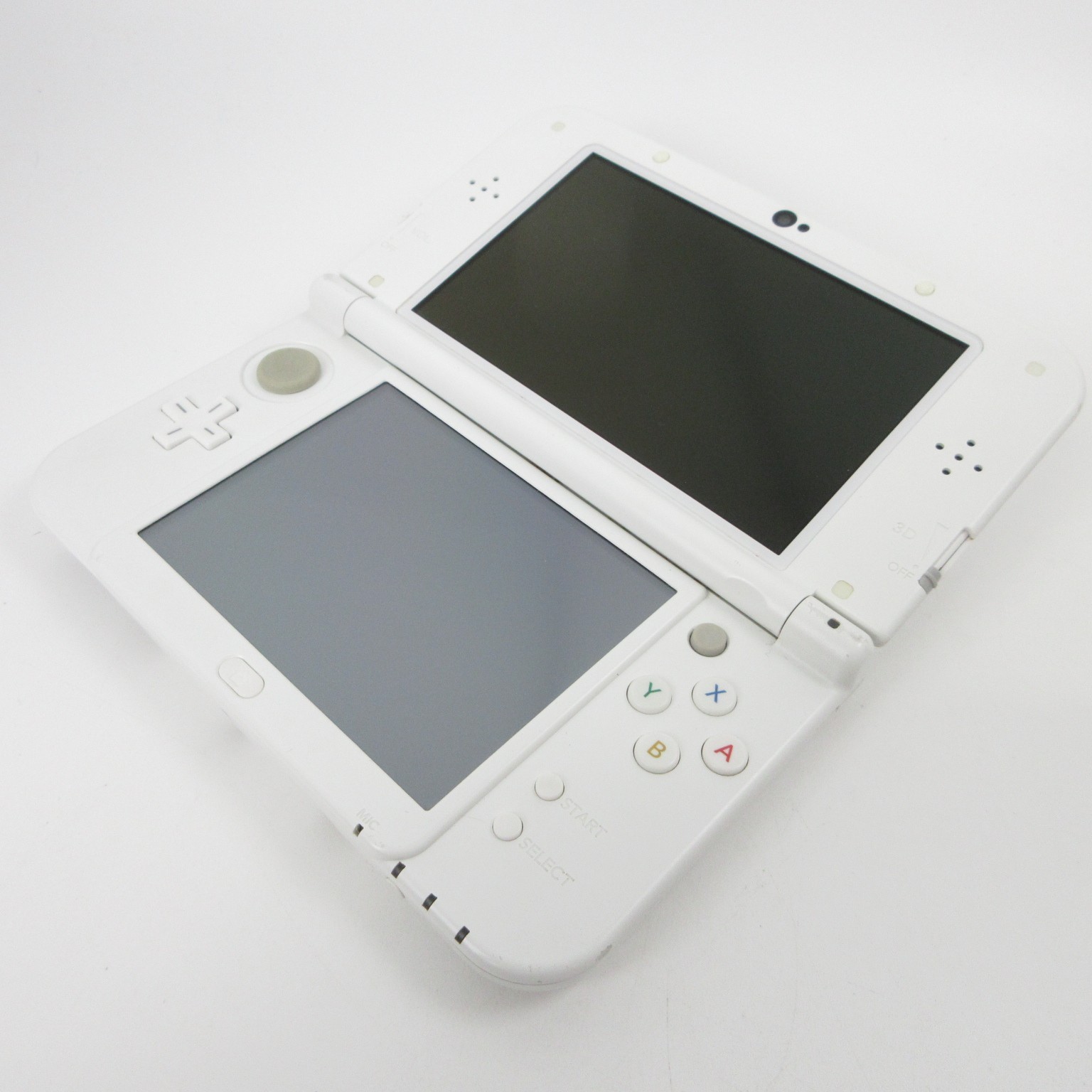 【Excellent】Nintendo New 3DS LL XL Pearl White Console Only Japanese Ver. #ReRe05