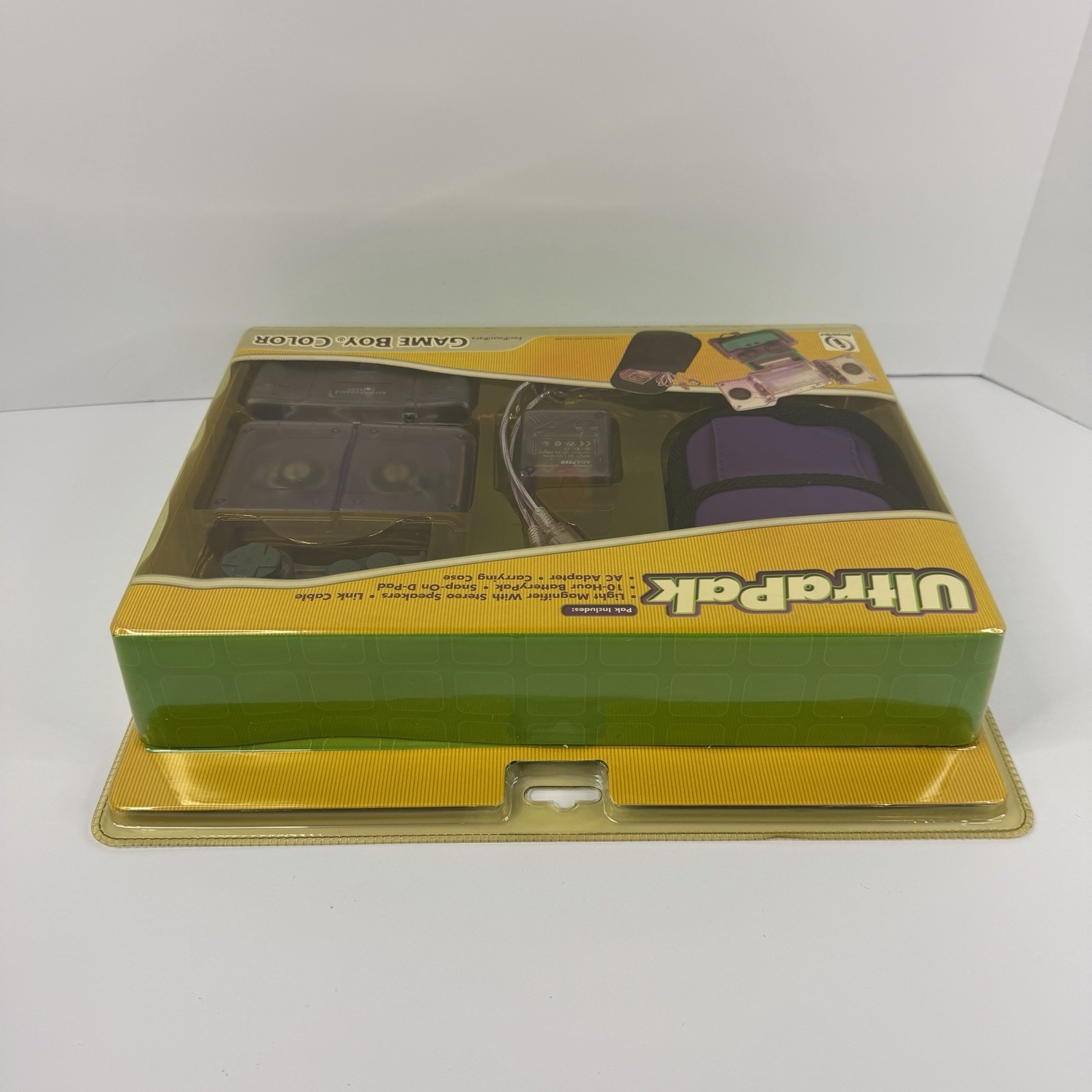 Interact Game Boy Color Value Ultra Pak GBC Purple Grape Accessories New Sealed