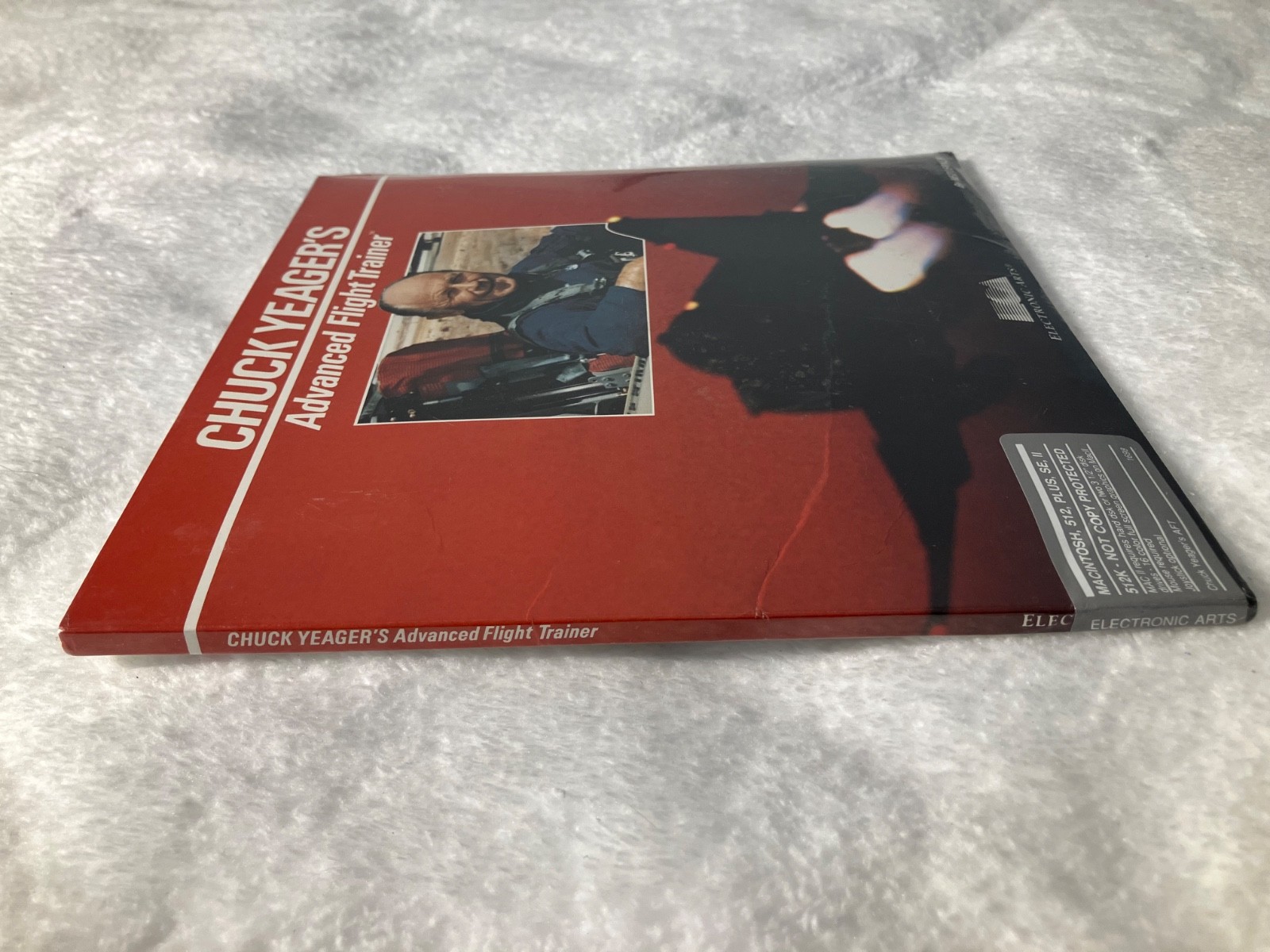 Chuck Yeager’s Advanced Flight Trainer Macintosh 512K Plus SE II Vintage EA Game