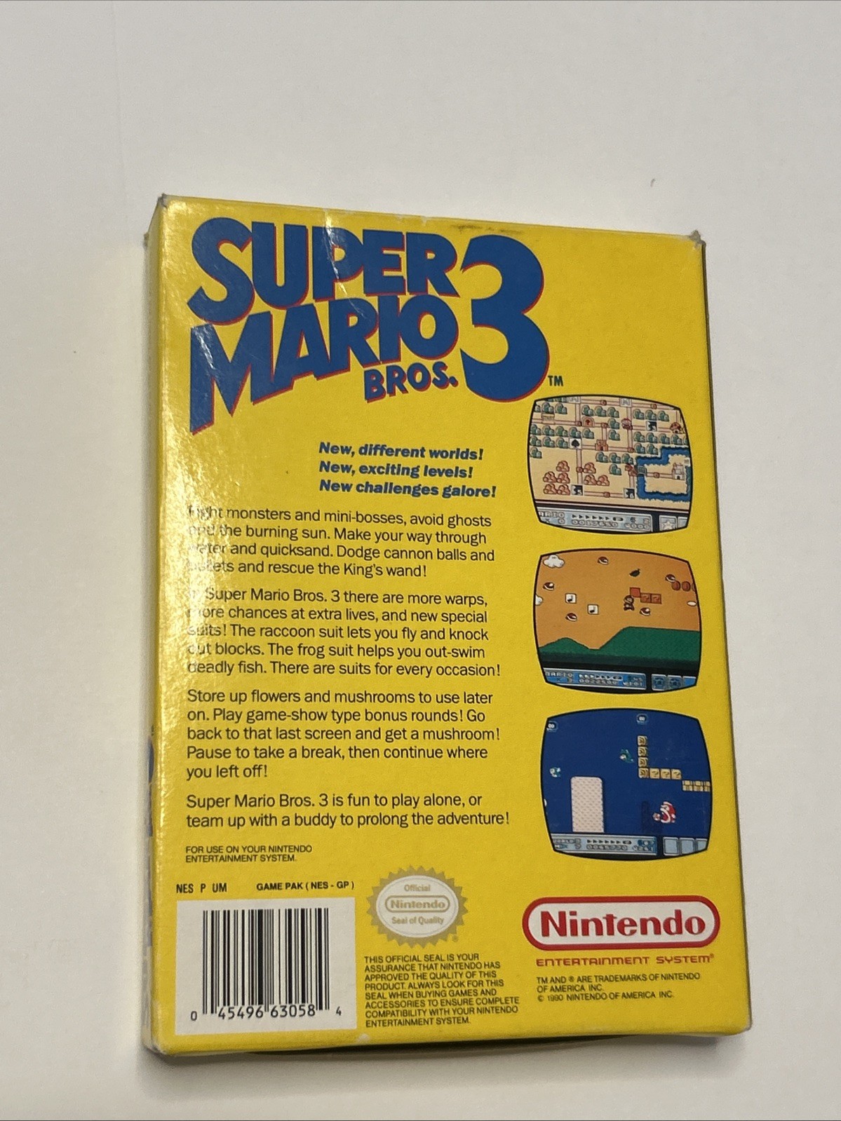 Super Mario Bros. 3 NES Nintendo Complete CIB Tested Box Manual Insert Authentic