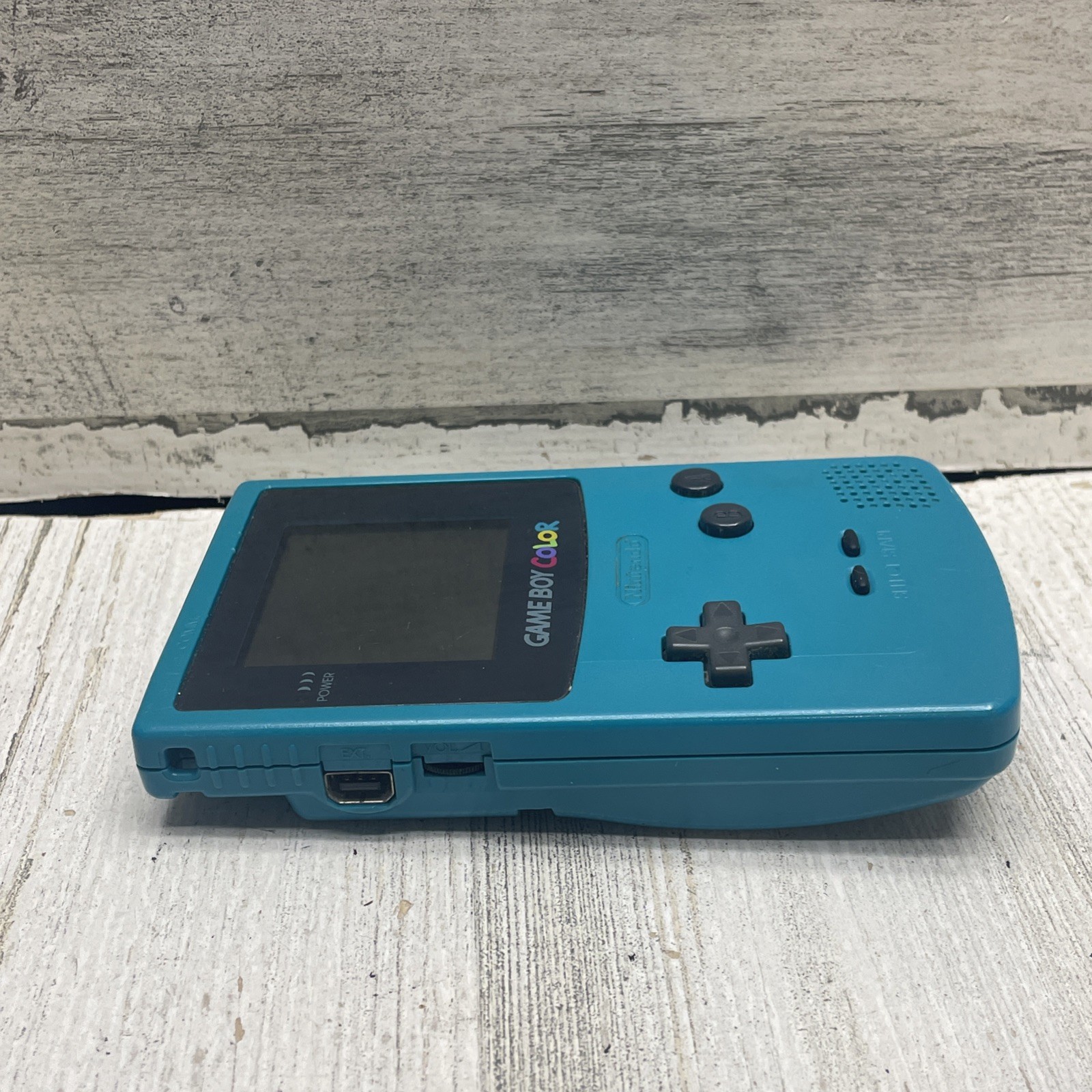 Nintendo Game Boy Color Handheld System Teal Blue CGB-001 Good Condition