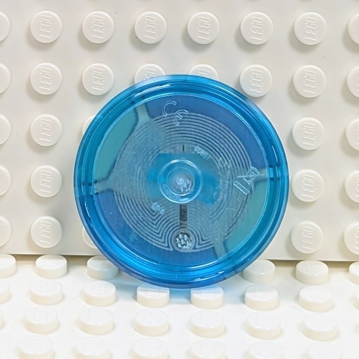 Genuine LEGO Dimensions Bart Simpson NFC Toy tag base (from Lego set #71211)