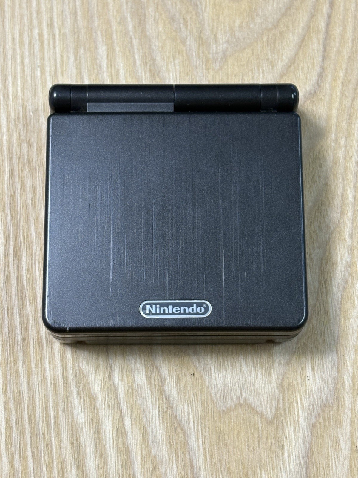 Nintendo Game Boy Advance SP AGS-001 Onyx Black Console Only Tested Working