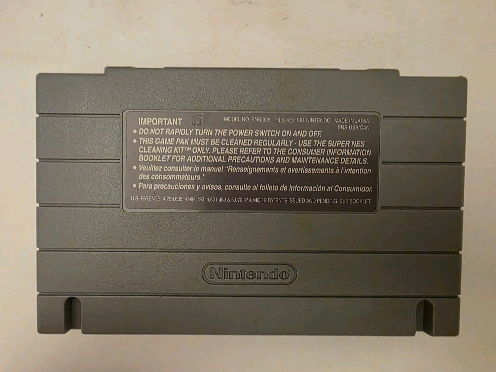 Super Mario World SNES (Super Nintendo 1991) Authentic Cartridge & Booklet