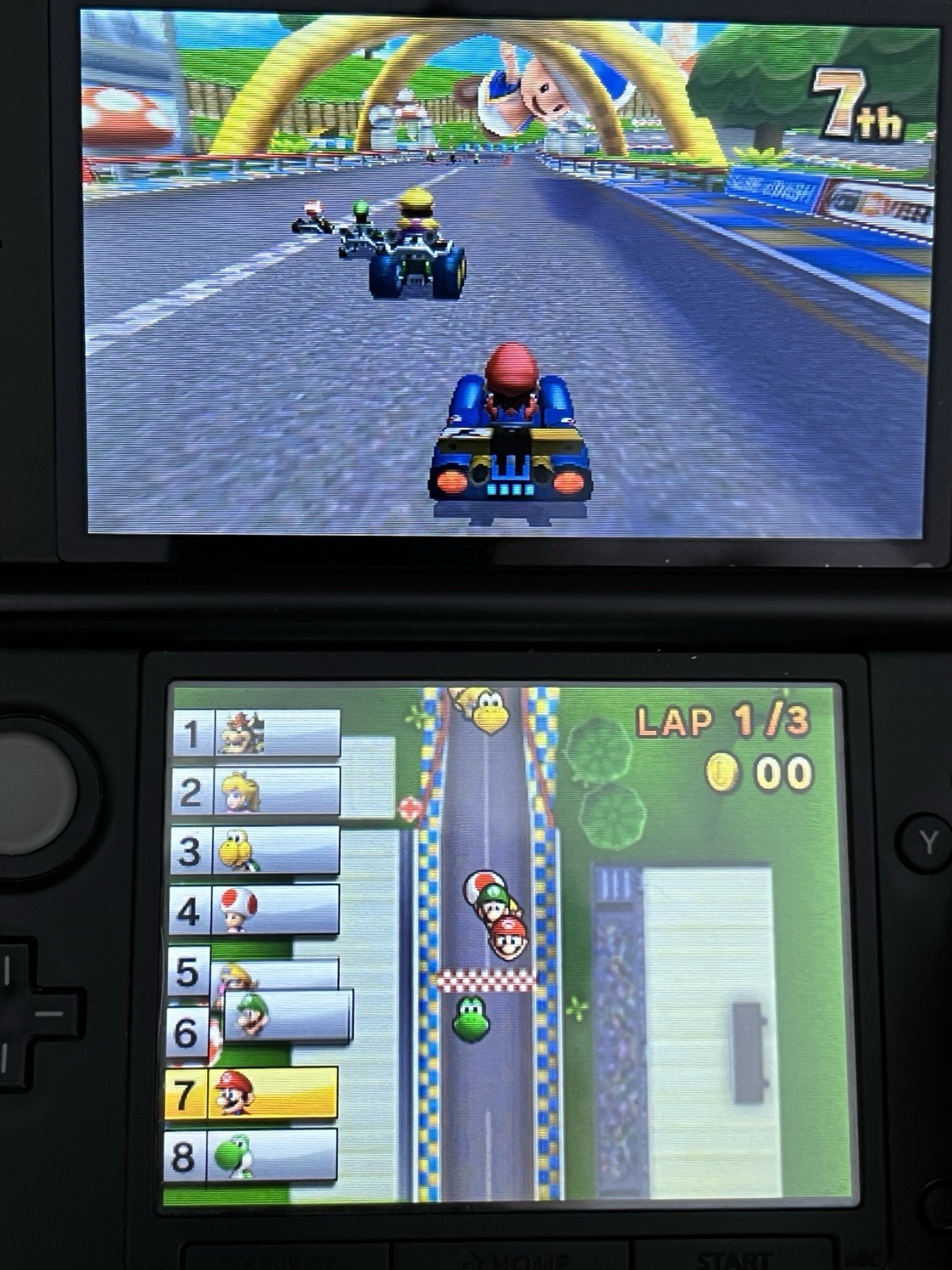 Mario Kart 7 Nintendo 3DS 2011 Game Cartridge Only! Cleaned Tested & Working!
