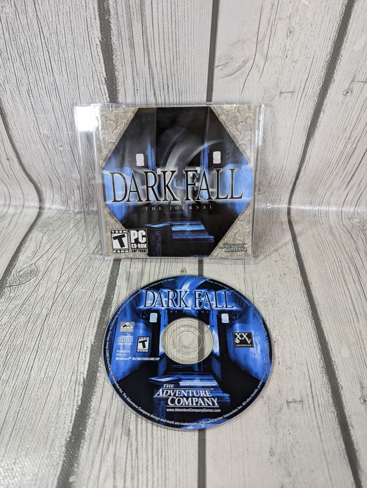 Dark Fall The Journal (2003 PC Game The Adventure Company) w/ Manual