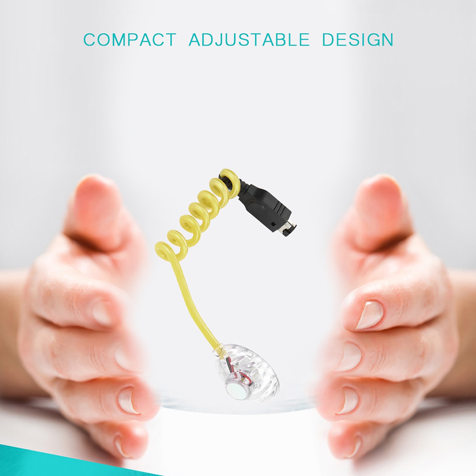 Portable LED Worm Light For Gameboy Advance – Flexible White Light For Gaming.