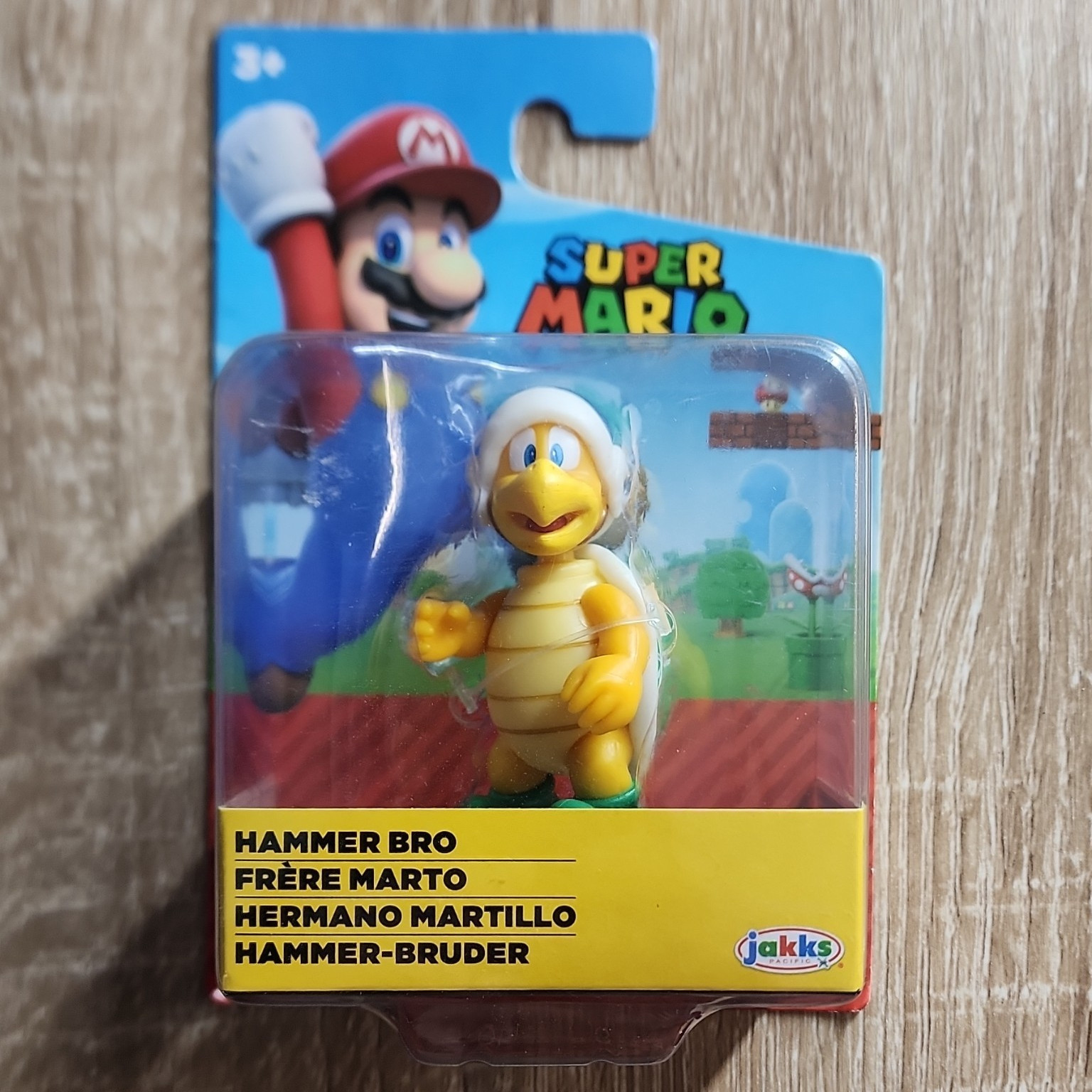 JAKKS Pacific Super Mario Hammer Bro Action Figure Boxed 2023 MPN 2963KT01