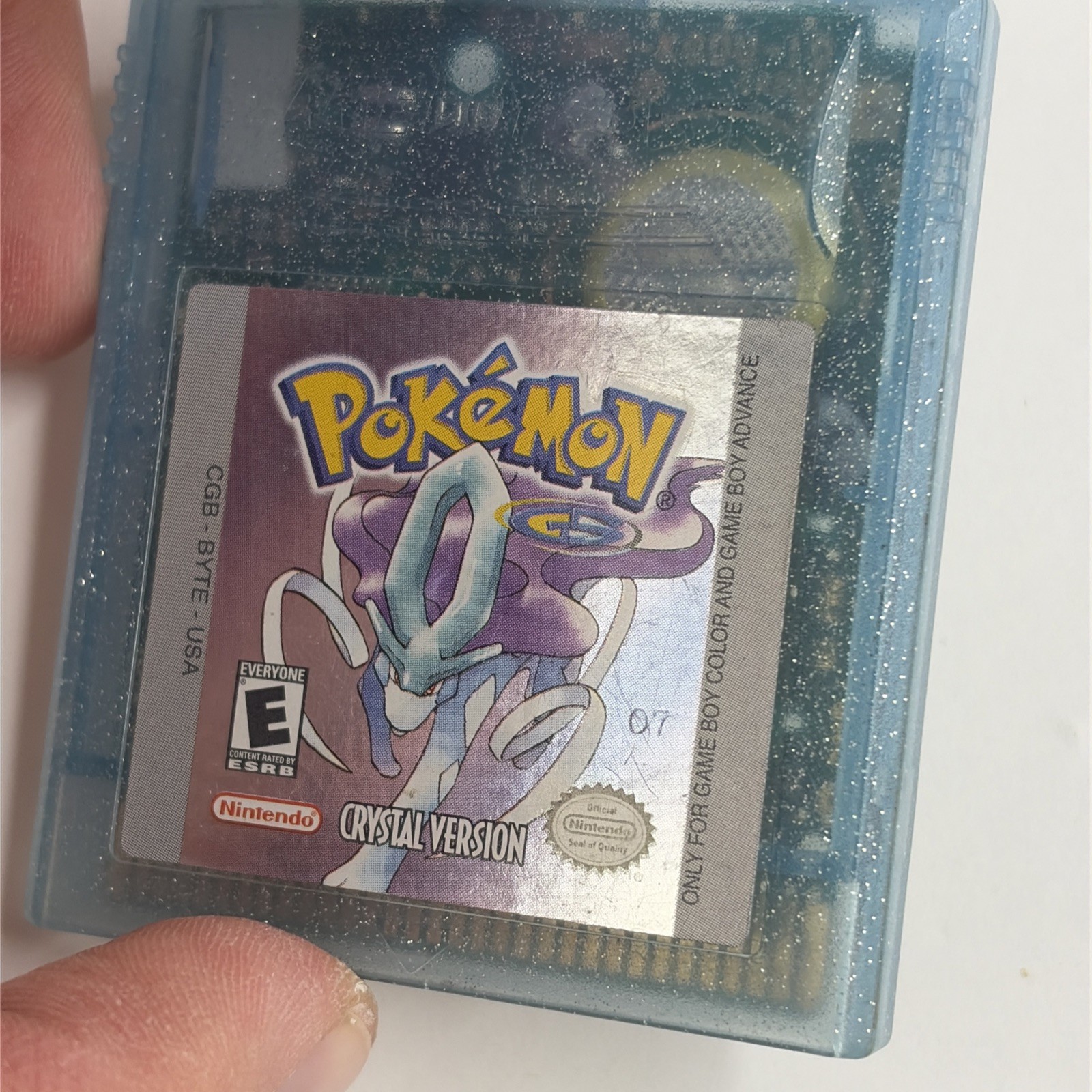 NICE Pokemon: Crystal Version GBC (Game Boy Color, 2001) *New Battery* Authentic