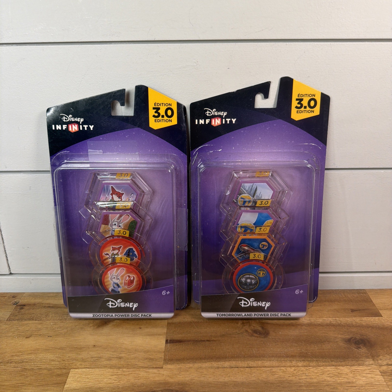 Disney Infinity 3.0 Power Disc Lot- Zootopia & Tomorrowland pack Ships Fast!
